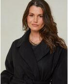 Manteau Frédérique noir