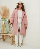 Manteau Frédérique rose