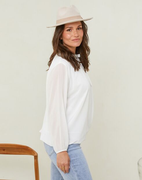 Chemisier Lola blanc