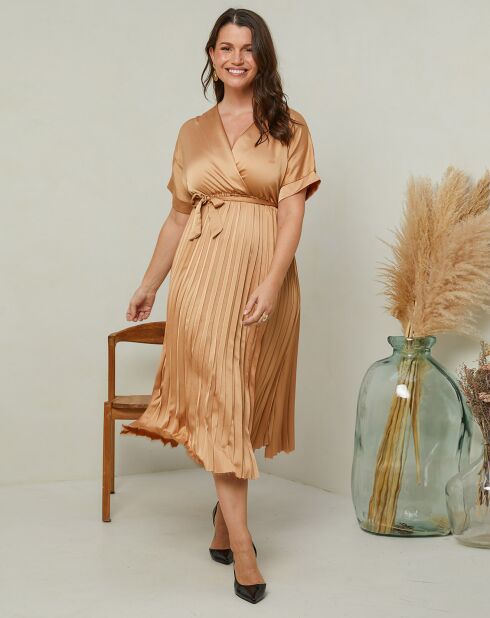 Robe Juliette camel