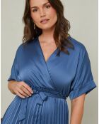 Robe Juliette bleu canard
