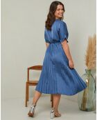 Robe Juliette bleu canard