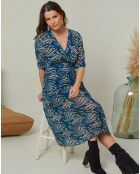 Robe Andréa bleue