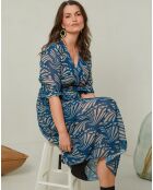 Robe Andréa bleue
