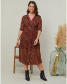 Robe Andréa prune