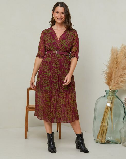 Robe Andréa prune