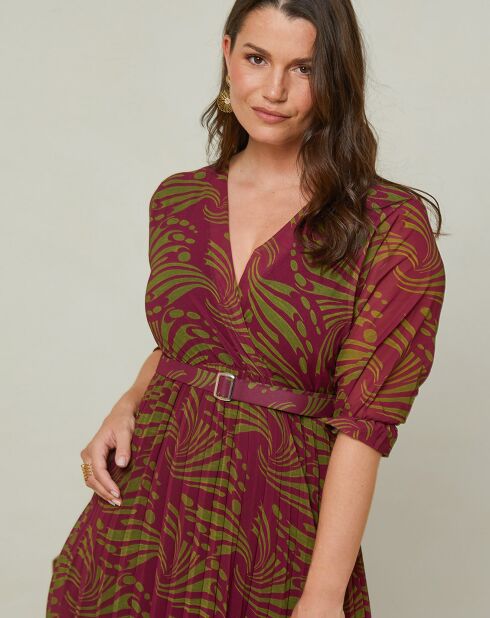 Robe Andréa prune