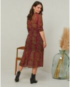 Robe Andréa prune
