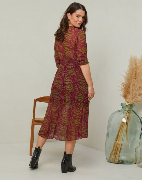 Robe Andréa prune