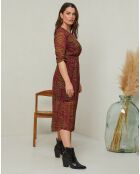 Robe Andréa prune