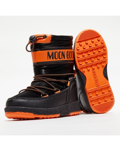 Après-ski Sport noir/orange