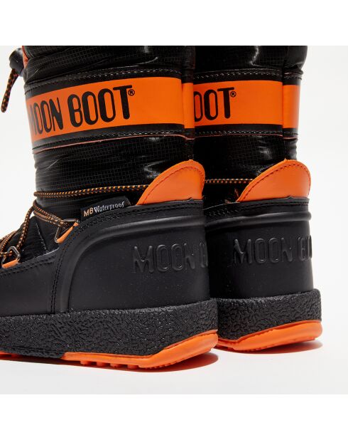Après-ski Sport noir/orange