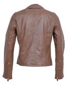 Veste en Cuir Laurana cognac