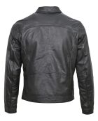 Veste en Cuir Lauritz noire