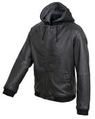Veste en Cuir Lenz noire