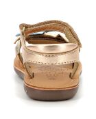 Sandales en Cuir Cloknot rose