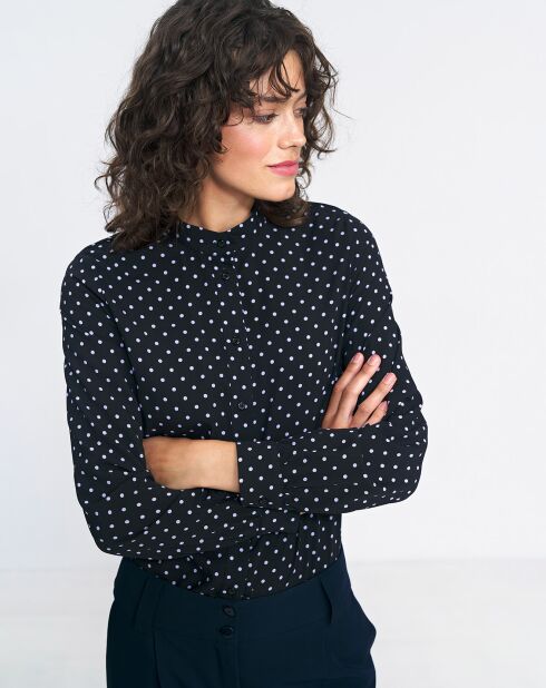 Blouse Athènes noire