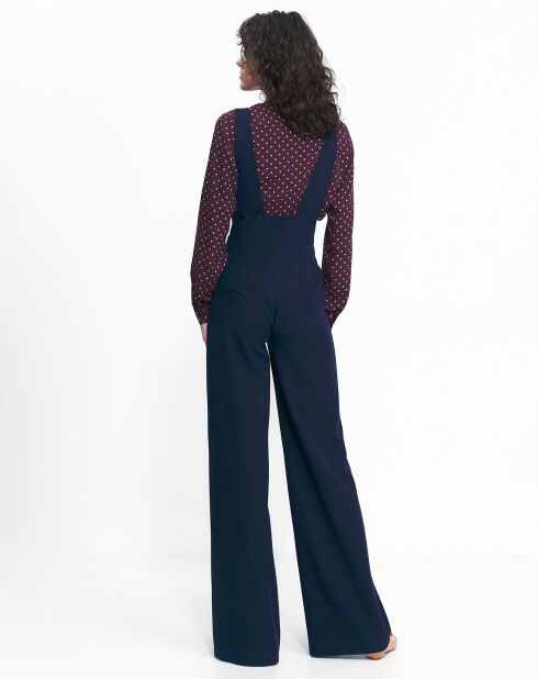 Blouse Athènes bordeaux