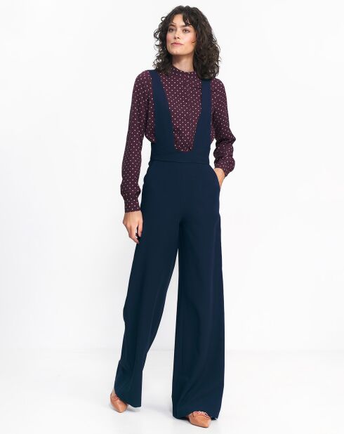 Blouse Athènes bordeaux