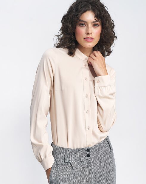 Beigefarbene Bluse Ankara