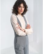 Beigefarbene Bluse Ankara