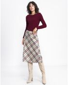 Bordeauxrood T-shirt in Bangkok