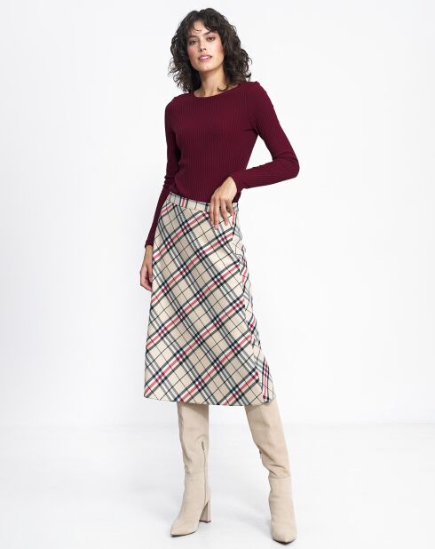 Bordeauxrood T-shirt in Bangkok