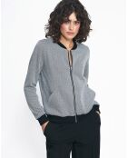 Bomber Berlin gris/noir