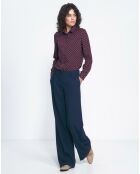 Chemise Brasilia bordeaux