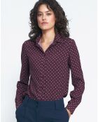 Chemise Brasilia bordeaux