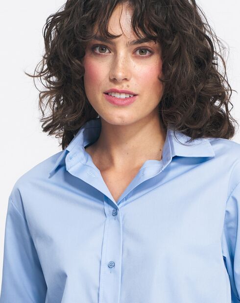 Camicia Canberra celeste