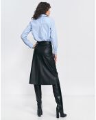 Chemise Canberra bleu ciel rayé