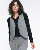 Gilet Lima noir/gris