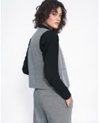 Gilet Lima noir/gris
