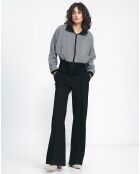 Schwarze Seoul-Jacke