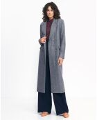 Manteau Paris gris