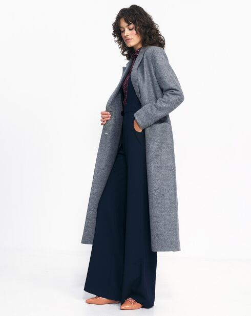 Grauer Pariser Mantel