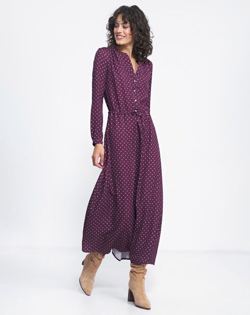 Burgunderfarbenes Kleid Helsinki