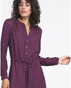 Robe Helsinki bordeaux