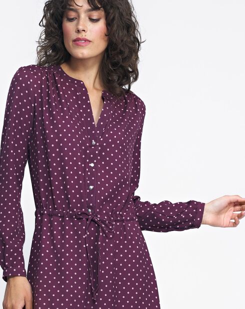 Burgunderfarbenes Kleid Helsinki