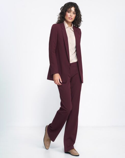 Pantalon Male bordeaux