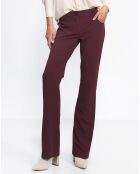 Pantalon Male bordeaux