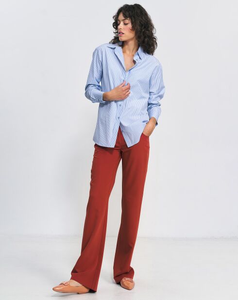 Pantaloni ruggine maschili