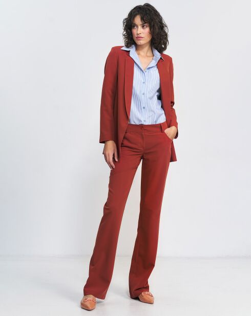 Pantaloni ruggine maschili