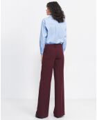 Pantalon Manille bordeaux