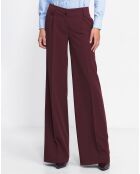 Pantalon Manille bordeaux