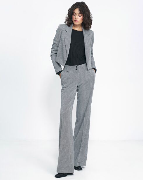 Pantalon Nairobi noir/gris