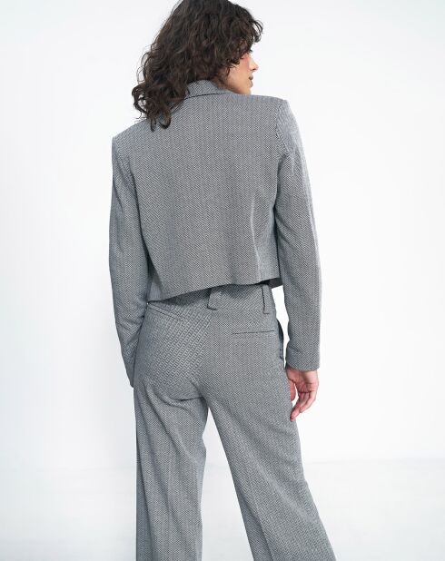 Pantalon Nairobi noir/gris