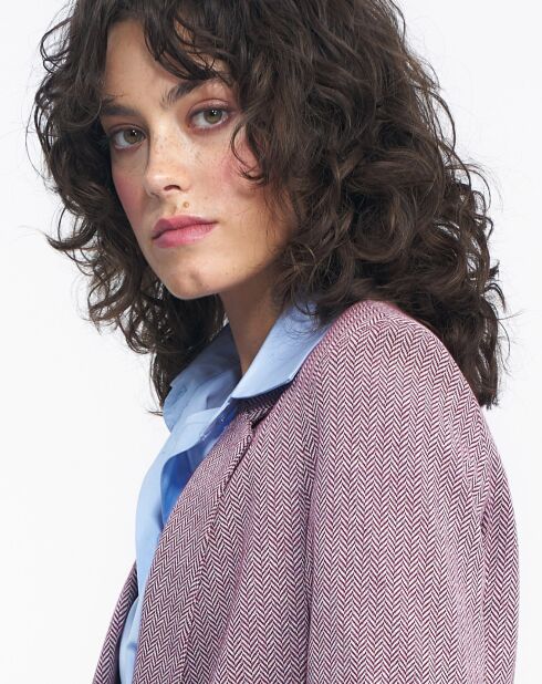 Blazer Naples bordeaux