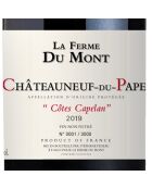 1 Châteauneuf-du-Pape Côtes Capelan 2019 Ferme du Mont 75cl